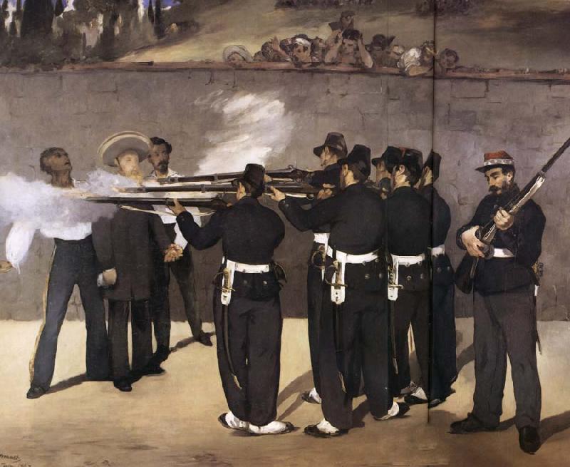 Edouard Manet The Execution of Maximilian